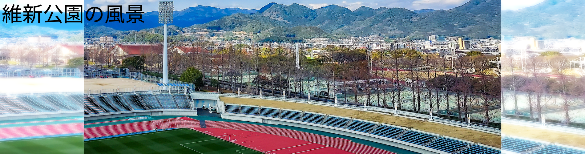 維新公園の風景